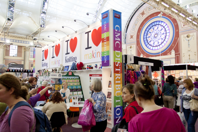 I love Knitting at Ally Pally