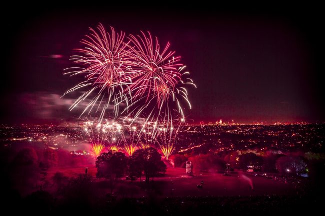 The Annual Fireworks Display of London